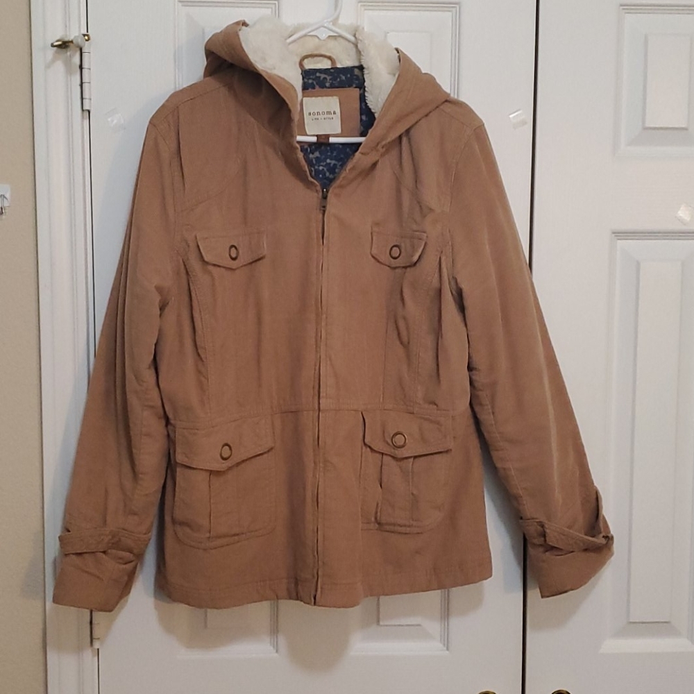 ❄ Women's corduroy Hoodie Jacket